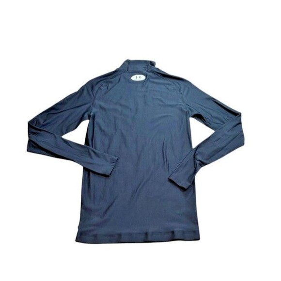 Under Armour Men's Size Medium Coldgear Mock Neck Compression Shirt Base Layer - Picture 2 of 8